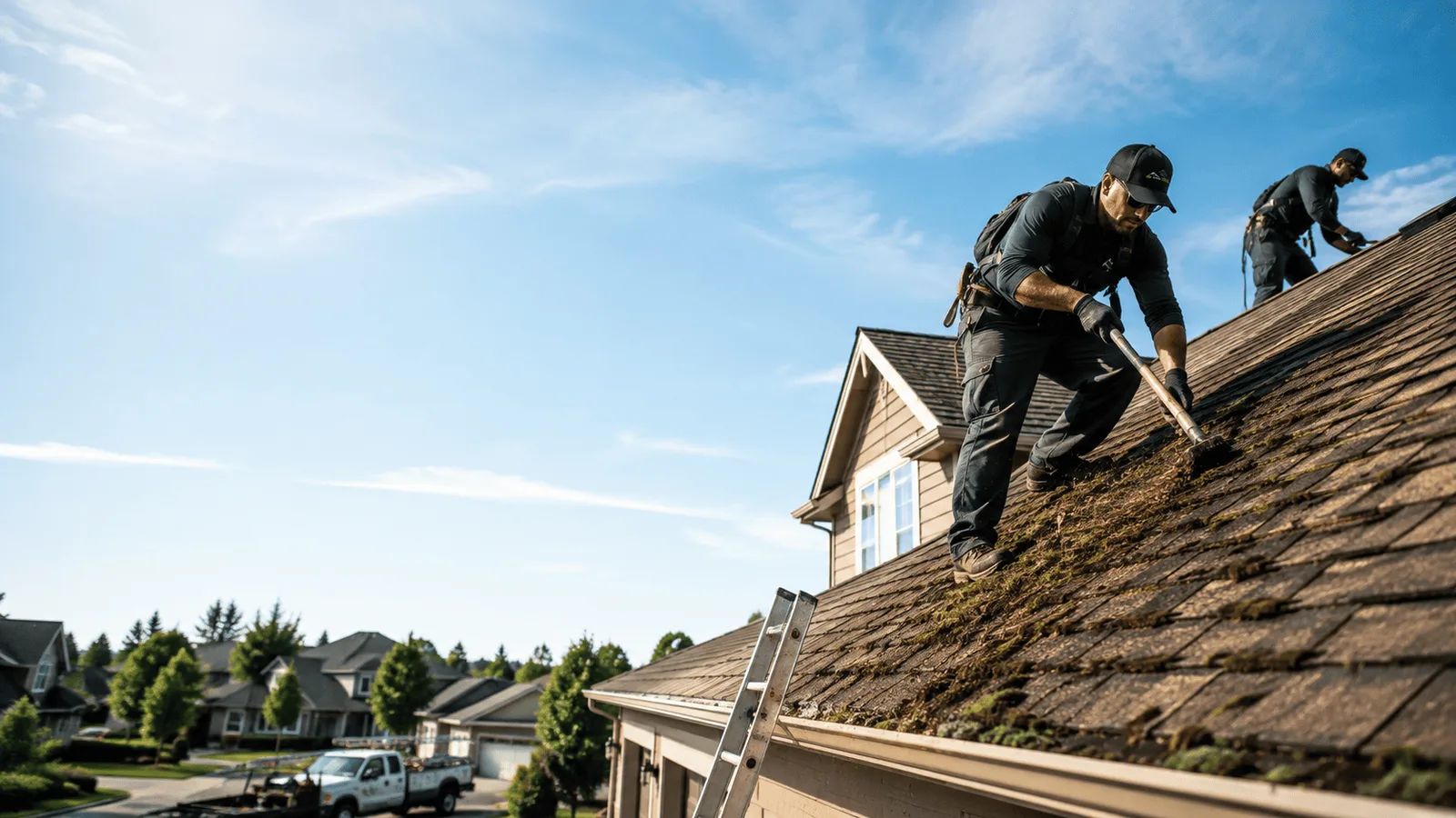 Roof Moss Removal in Willisville, IL near me